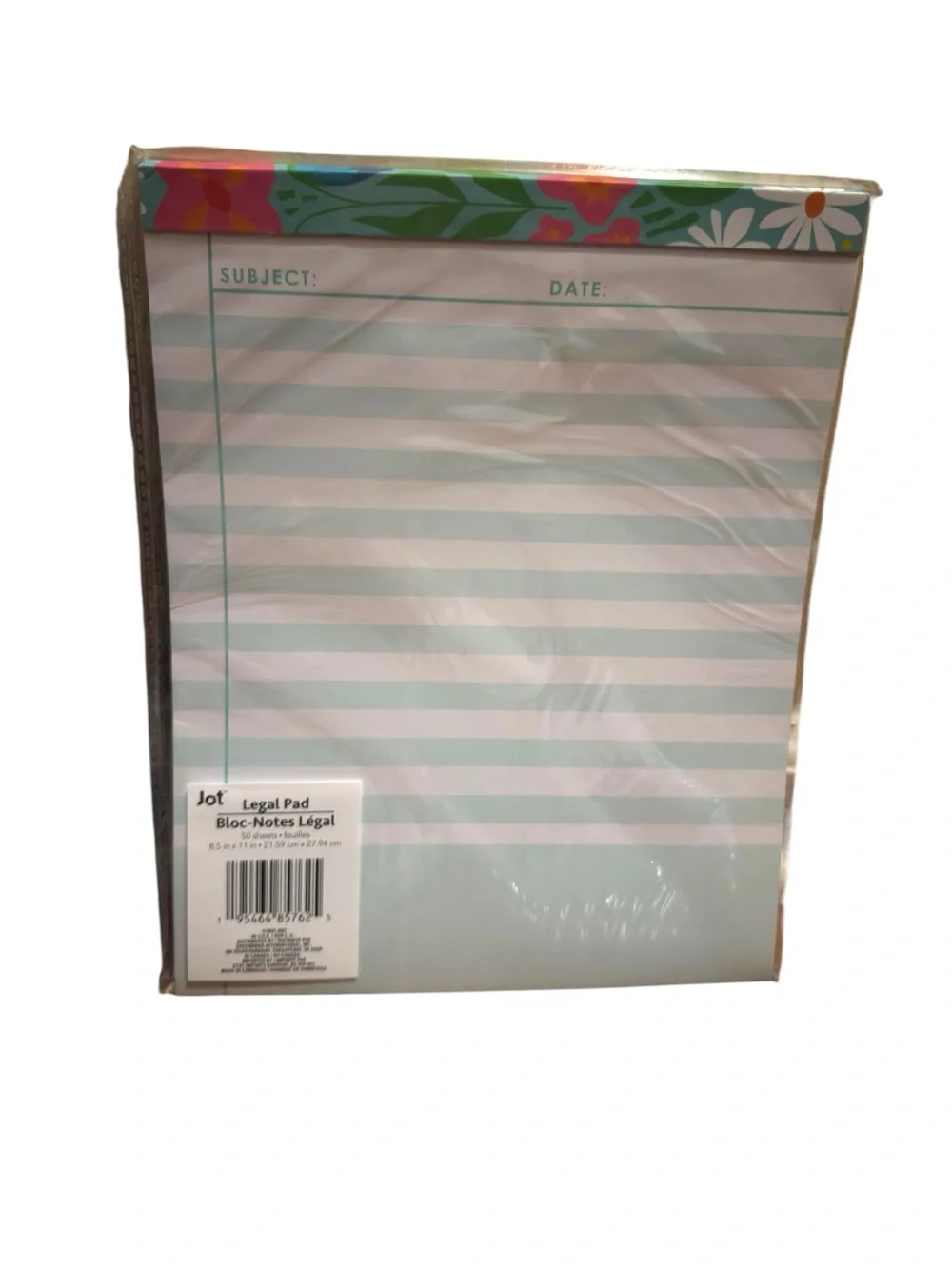 Set of 2 JOT 50 Sheet Lined Undated Legal Note Pads NWT